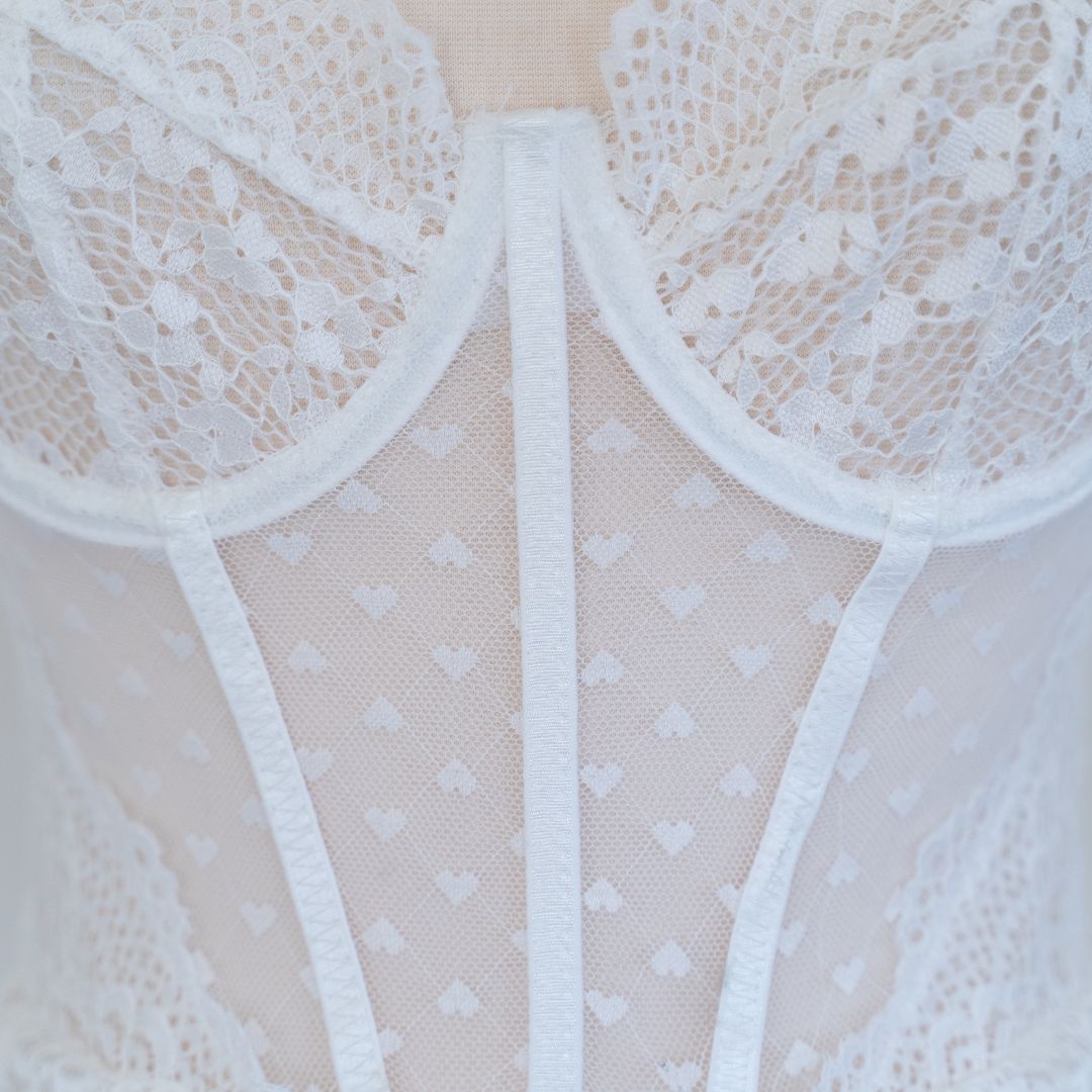 White Bodysuit - EveryLoveIntimates