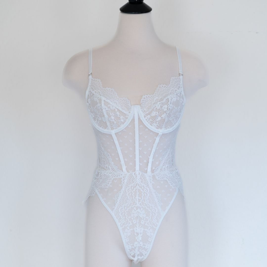 White Bodysuit - EveryLoveIntimates